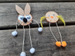 Easter bunny and chick craft